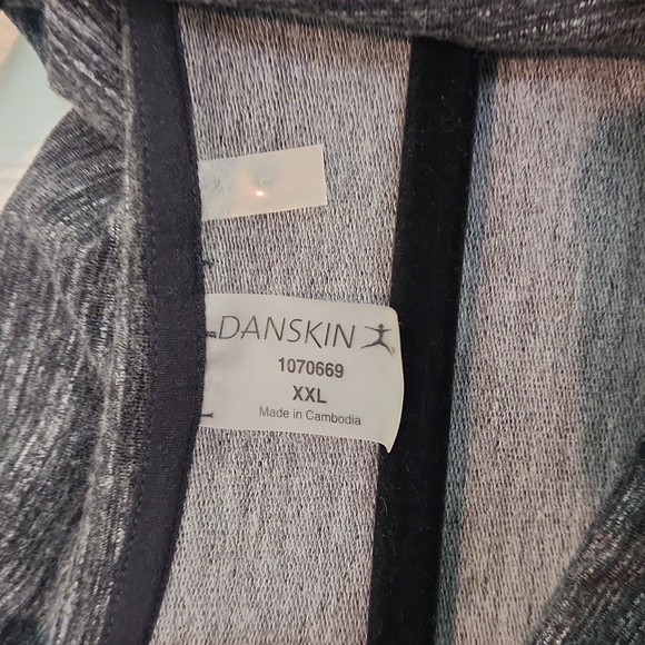 Danskin cowl neck open cardigan - Picture 3 of 4